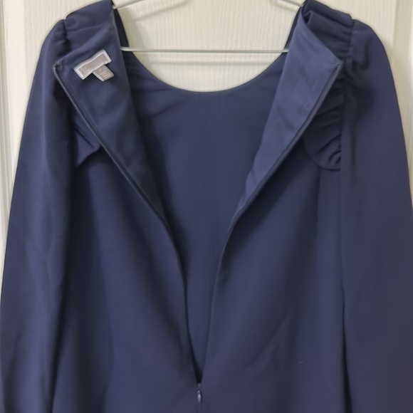 Shoulder Ruffle Shift Dress - Picture 10 of 12